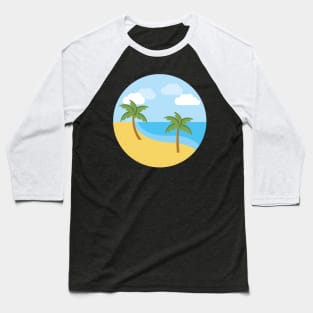 SEA BEACH DESIGN Baseball T-Shirt